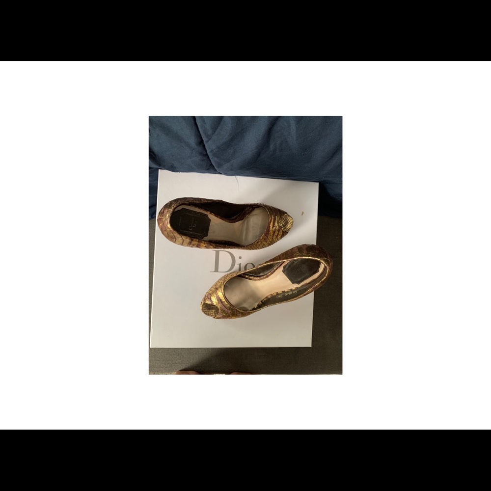 Authentic Christian Dior Heels - Picture 2 of 6